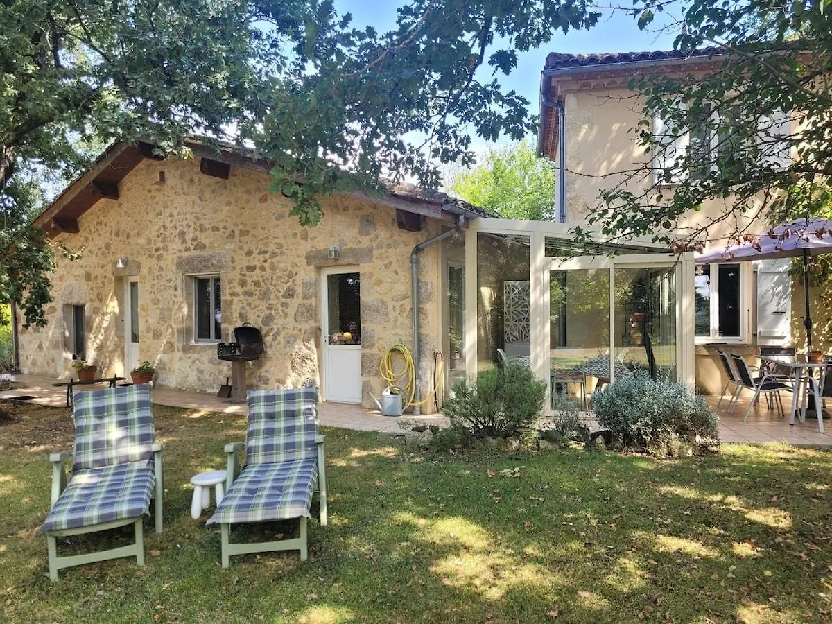 Charmant Cottage En Pierre Dans Un Parc Arbore Condom